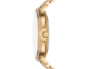 Authentic MICHAEL KORS Women 38 mm SS IP Gold Quartz Elegant Wristwatch  – MICHAEL KORS