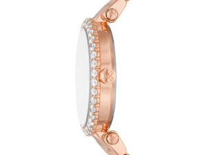 Authentic MICHAEL KORS Women 38 mm SS IP Rose Gold Quartz Top-Quality Wristwatch  – MICHAEL KORS