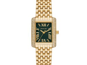 Authentic MICHAEL KORS Women 33 mm SS IP Gold Quartz Top-Quality Wristwatch  – MICHAEL KORS