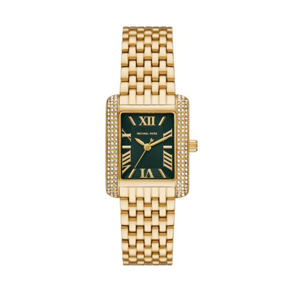 Authentic MICHAEL KORS Women 33 mm SS IP Gold Quartz Top-Quality Wristwatch  - MICHAEL KORS