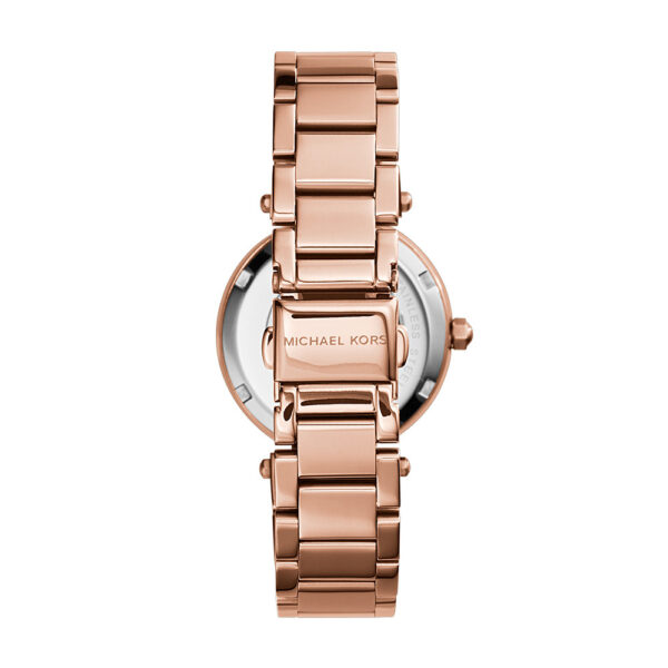 Authentic MICHAEL KORS Women 33 mm SS IP Rose Gold Quartz Top-Quality Wristwatch  - MICHAEL KORS - Image 2