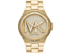 Authentic MICHAEL KORS Women 37 mm SS IP Gold Quartz Top-Quality Wristwatch  – MICHAEL KORS