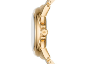 Authentic MICHAEL KORS Women 43 mm SS IP Gold Quartz Top-Quality Wristwatch  – MICHAEL KORS