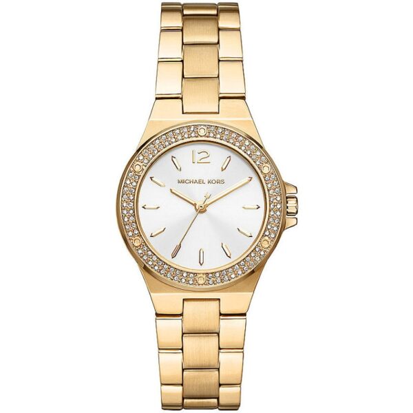 Authentic MICHAEL KORS Women 33 mm SS IP Gold Quartz Top-Quality Wristwatch  - MICHAEL KORS