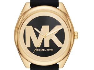 Authentic MICHAEL KORS Women 42 mm SS IP Gold Quartz Top-Quality Wristwatch  – MICHAEL KORS