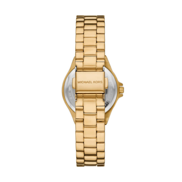 Authentic MICHAEL KORS Women 30 mm SS IP Gold Quartz Top-Quality Wristwatch  - MICHAEL KORS - Image 3