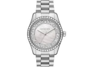 Authentic MICHAEL KORS Women 38 mm Stainless Steel Quartz Top-Quality Wristwatch  – Mother of Pearl Dial – MICHAEL KORS