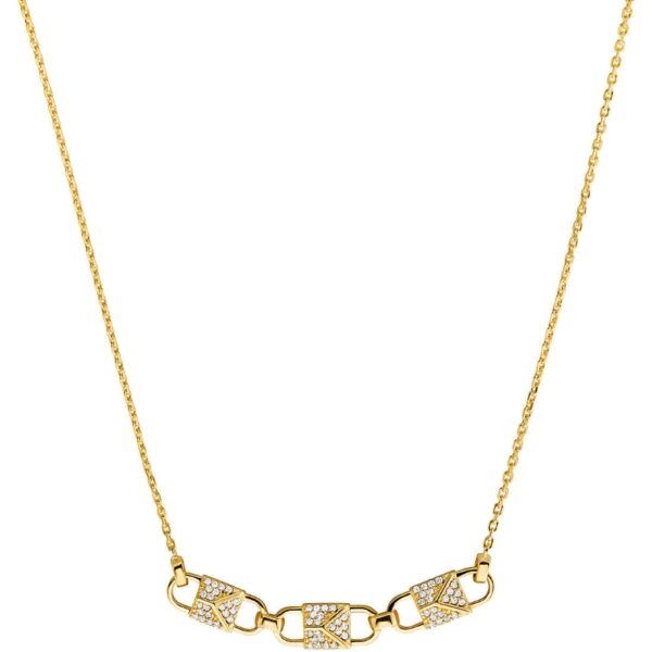 Authentic MICHAEL KORS  Women Elegant Necklace  - MICHAEL KORS JEWELS