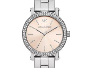 Authentic MICHAEL KORS Women 38 mm Stainless Steel Quartz Top-Quality Wristwatch  – MICHAEL KORS