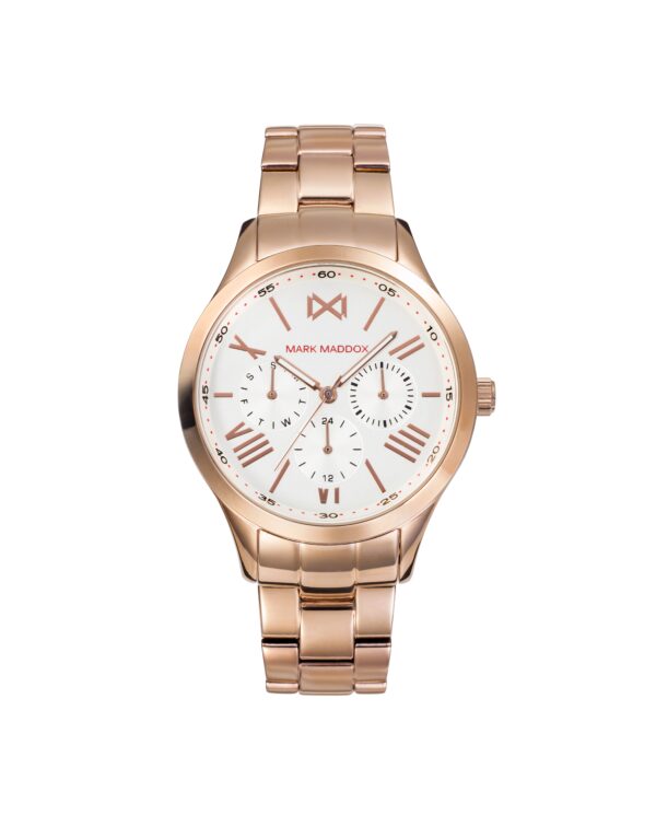 Authentic MARK MADDOX Women 38 mm Quartz Analog Designer Bracelet  - MARK MADDOX - NEW COLLECTION