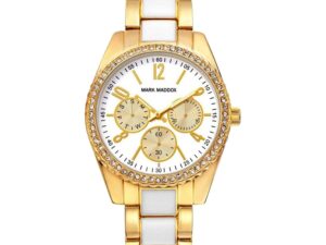 Authentic MARK MADDOX Women 38 mm Quartz Analog Designer Watch  – MARK MADDOX