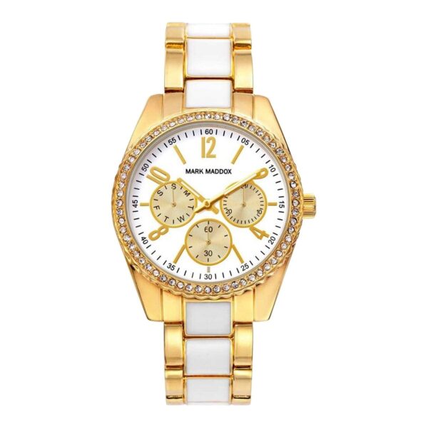 Authentic MARK MADDOX Women 38 mm Quartz Analog Designer Watch  - MARK MADDOX