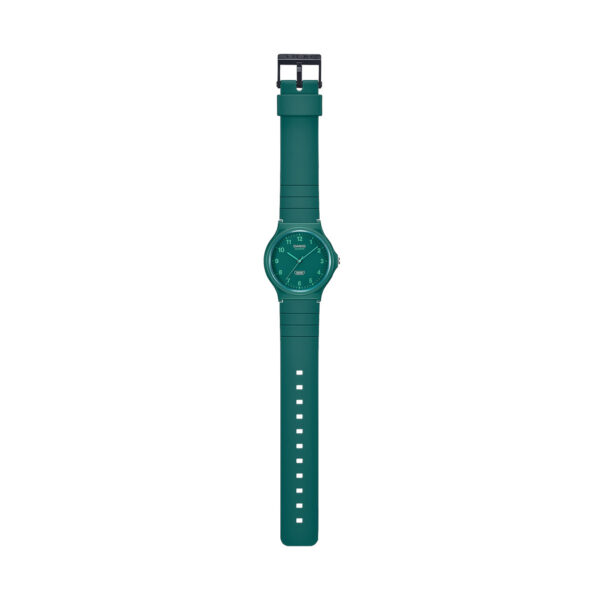 Authentic CASIO COLLECTION & VINTAGE Unisex 35 mm Resin Quartz Designer Wristwatch  - CASIO COLLECTION SERIE POP - GREEN - Image 2