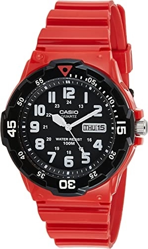 Authentic CASIO COLLECTION & VINTAGE Men 44.5 mm Resin Quartz Designer Wristwatch  – CASIO SPORT