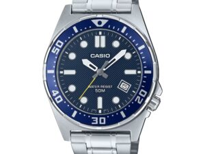 Authentic CASIO COLLECTION & VINTAGE Men 43.5 mm Stainless Steel Quartz Designer Wristwatch  – CASIO SPORT