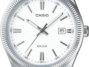 Authentic CASIO COLLECTION & VINTAGE Men 38.5 mm Stainless Steel Quartz Designer Wristwatch  – CASIO COLLECTION