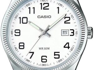 Authentic CASIO COLLECTION & VINTAGE Men 38.5 mm Stainless Steel Quartz Designer Wristwatch  – CASIO COLLECTION