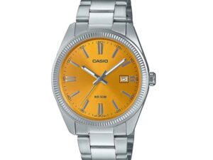 Authentic CASIO COLLECTION & VINTAGE Men 38.5 mm Stainless Steel Quartz Designer Wristwatch  – CASIO COLLECTION