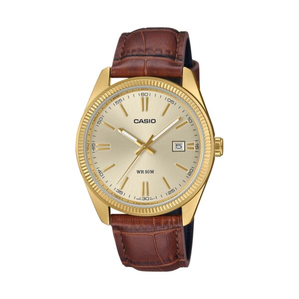 Authentic CASIO COLLECTION & VINTAGE Men 38.5 mm Metal Quartz Designer Wristwatch  - CASIO COLLECTION