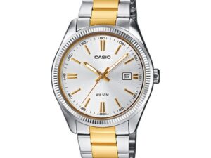 Authentic CASIO COLLECTION & VINTAGE Men 38.5 mm Stainless Steel Quartz Designer Wristwatch  – CASIO COLLECTION