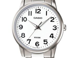 Authentic CASIO COLLECTION & VINTAGE Men 40 mm Stainless Steel Quartz Designer Wristwatch  – CASIO COLLECTION