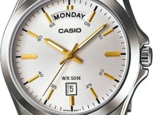 Authentic CASIO COLLECTION & VINTAGE Men 45 mm Stainless Steel Quartz Designer Wristwatch  – CASIO COLLECTION