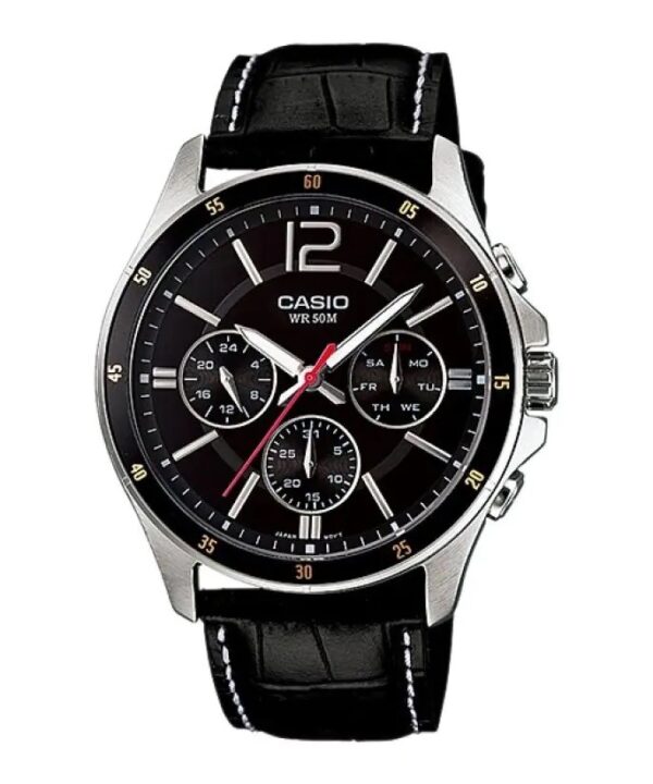 Authentic CASIO COLLECTION & VINTAGE Men 43.5 mm Stainless Steel Quartz Designer Wristwatch  - CASIO COLLECTION