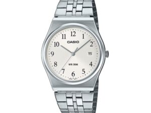 Authentic CASIO COLLECTION & VINTAGE Men 35 mm Stainless Steel Quartz Designer Wristwatch  – CASIO COLLECTION