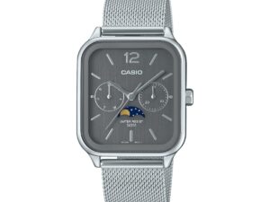 Authentic CASIO COLLECTION & VINTAGE Men 34 mm Stainless Steel Quartz Designer Wristwatch  – CASIO STANDARD