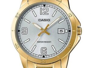 Authentic CASIO COLLECTION & VINTAGE Men 41.5 mm SS IP Gold Quartz Designer Wristwatch  – CASIO COLLECTION