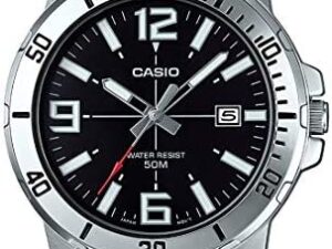 Authentic CASIO COLLECTION & VINTAGE Men 45 mm Stainless Steel Quartz Designer Watch  – CASIO SPORT COLLECTION