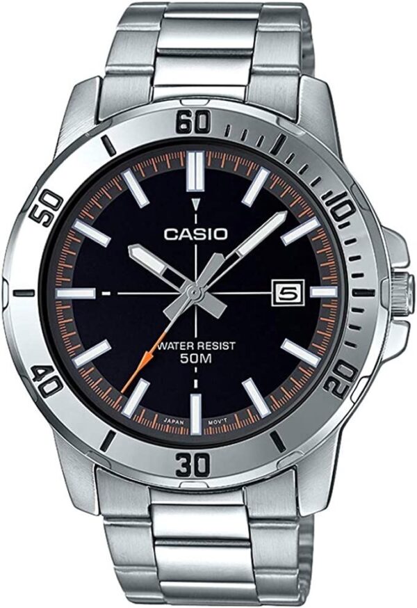 Authentic CASIO COLLECTION & VINTAGE Men 45 mm Stainless Steel Quartz Designer Wristwatch  - CASIO SPORT COLLECTION