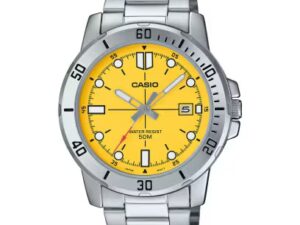 Authentic CASIO COLLECTION & VINTAGE Men 45 mm Stainless Steel Quartz Designer Wristwatch  – CASIO SPORT COLLECTION