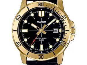 Authentic CASIO COLLECTION & VINTAGE Men 45 mm Ion plated Quartz Designer Wristwatch  – CASIO SPORT COLLECTION