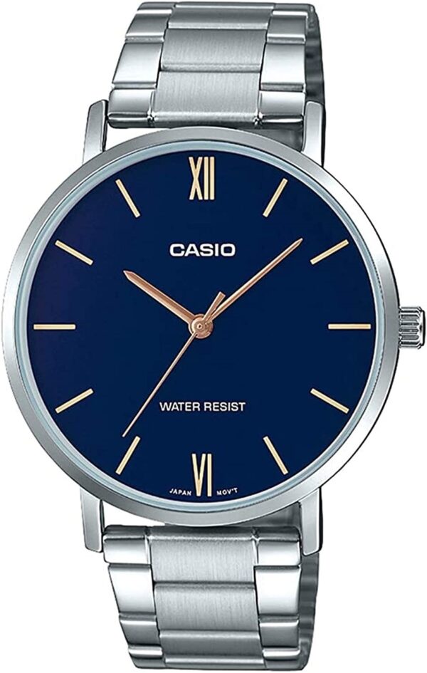 Authentic CASIO COLLECTION & VINTAGE Men 40 mm Stainless Steel Quartz Designer Wristwatch  - CASIO COLLECTION