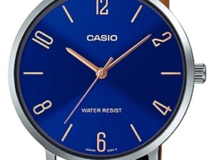 Authentic CASIO COLLECTION & VINTAGE Men 34 mm Stainless Steel Quartz Designer Wristwatch  – CASIO COLLECTION