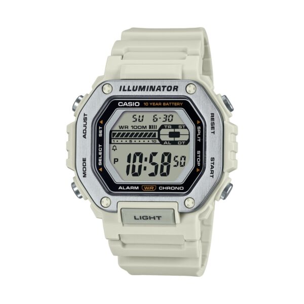 Authentic CASIO COLLECTION & VINTAGE Men 47 mm SS & Resin Quartz Designer Wristwatch  - CASIO SPORT