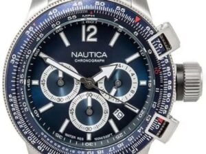 Authentic NAUTICA Men 46 mm Quartz Analog Top-Quality Watch  – NAUTICA