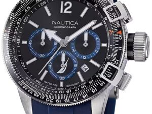 Authentic NAUTICA Men 46 mm Quartz Analog Top-Quality Watch  – NAUTICA