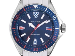 Authentic NAUTICA Men 46 mm Quartz Analog Designer Watch  – NAUTICA