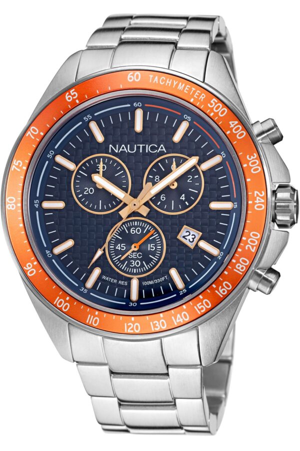 Authentic NAUTICA Men 47 mm Quartz Analog Elegant Watch  - NAUTICA