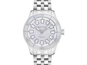 Authentic NAUTICA Women 36 mm Stainless Steel Quartz Designer Wristwatch  – NAUTICA