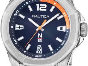 Authentic NAUTICA Men 46 mm Quartz Analog Designer Watch  – NAUTICA