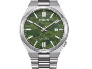 Authentic CITIZEN Men 40 mm Stainless Steel Top-Quality Wristwatch  – Sapphire Glass – CITIZEN