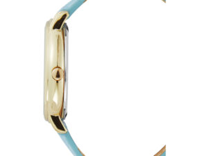 Authentic NINE WEST Women SS IP Gold Quartz Designer Watch  – NINE WEST