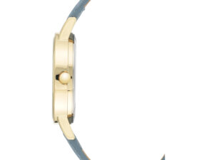 Authentic NINE WEST Women SS IP Gold Quartz Designer Watch  – NINE WEST