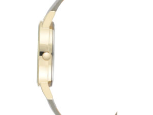 Authentic NINE WEST Women SS IP Gold Quartz Designer Watch  – NINE WEST