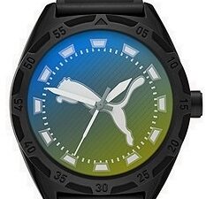 Authentic PUMA Men 48 mm Polycarbonate Quartz Designer Wristwatch  – PUMA