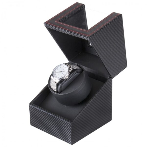 Authentic WATCH-WINDER Battery Designer Watch Winder  - Watch Winder 1 watch -Carica Orologio (15.5x14x27 cm)