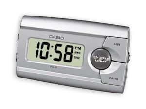 Authentic CASIO CLOCKS Resin Quartz Sophisticated Alarm Clock  – CASIOALARMCLOCK